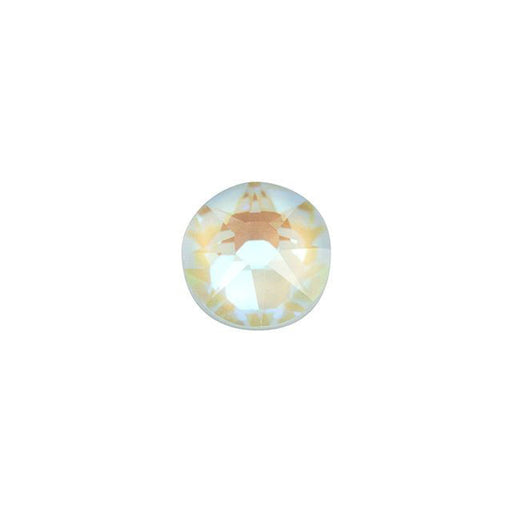 PRESTIGE Crystal, #H2078 Hotfix Round Flatback Rhinestone SS20, Electric White LacquerPRO DeLite (1 Piece)