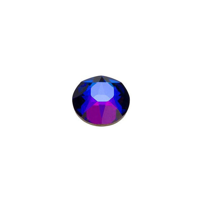 PRESTIGE Crystal, #H2078 Hotfix Round Flatback Rhinestone SS20, Meridian Blue (1 Piece)