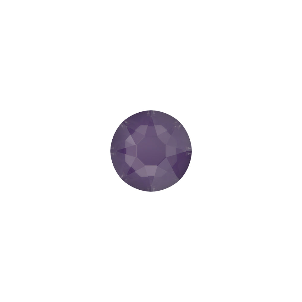 PRESTIGE Crystal, #H2078 Hotfix Round Flatback Rhinestone SS16, Crystal Purple Ignite (1 Piece)