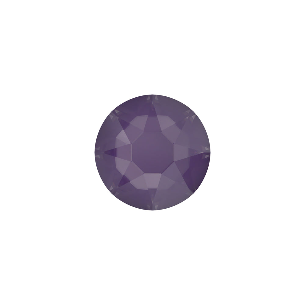 PRESTIGE Crystal, #H2078 Hotfix Round Flatback Rhinestone SS34, Crystal Purple Ignite (1 Piece)