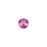 PRESTIGE Crystal, #H2078 Hotfix Round Flatback Rhinestone SS16, Peony Pink Shiny LacquerPRO (1 Piece)