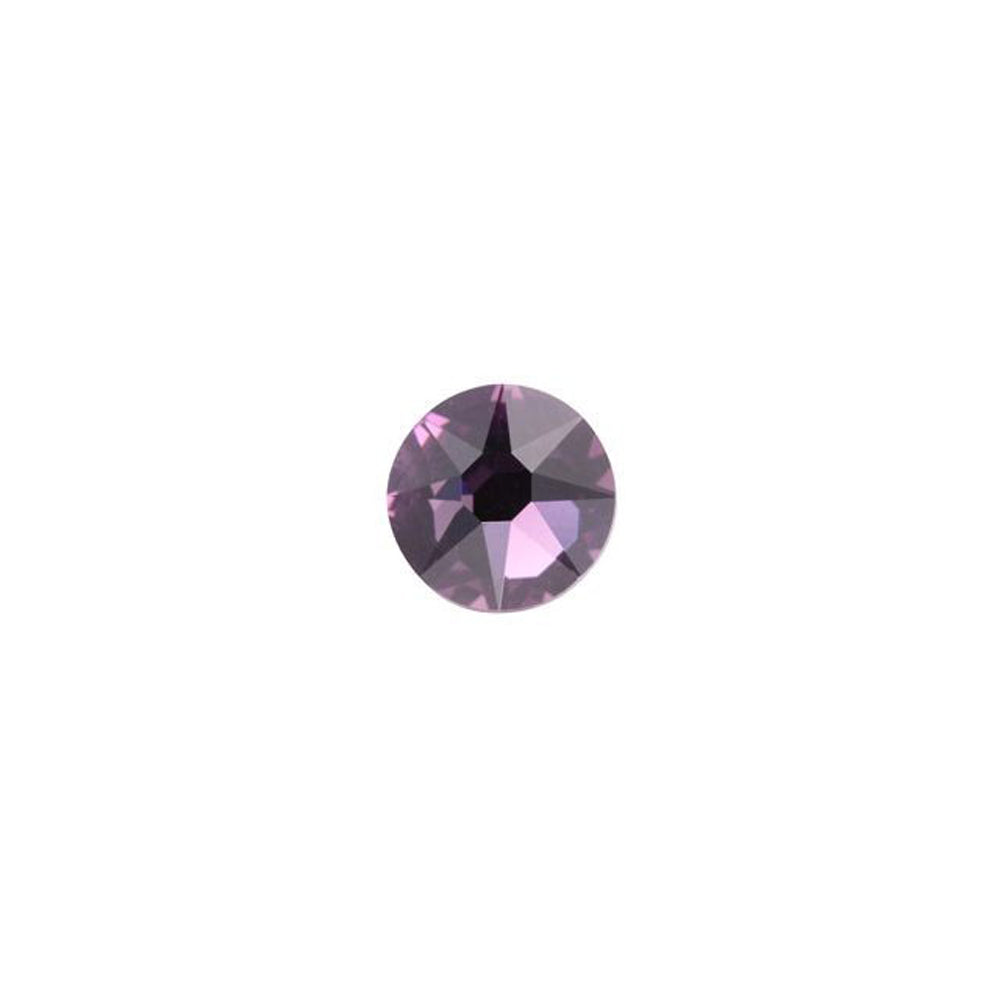 PRESTIGE Crystal, #H2078 Hotfix Round Flatback Rhinestone SS16, Iris (1 Piece)