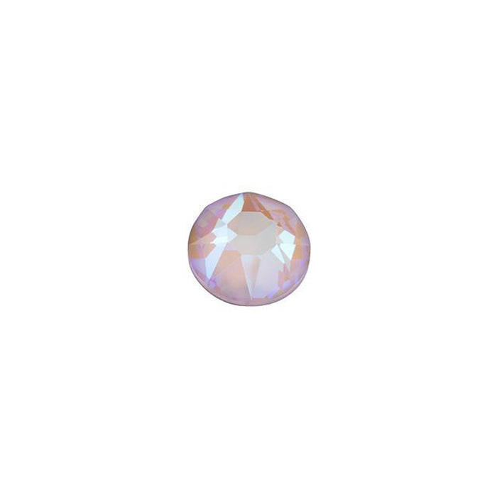 PRESTIGE Crystal, #H2078 Hotfix Round Flatback Rhinestone SS16, Lavender DeLite LacquerPRO (1 Piece)