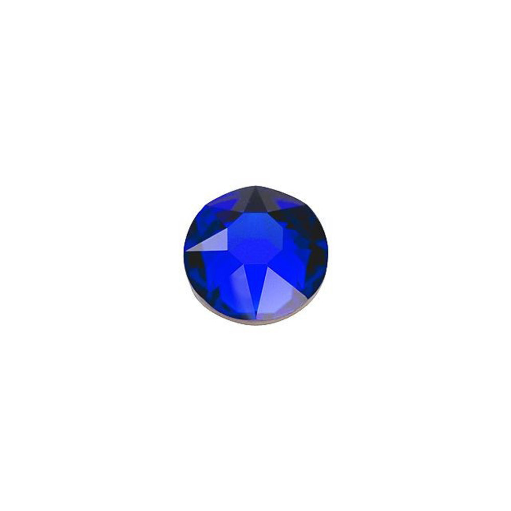 PRESTIGE Crystal, #H2078 Hotfix Round Flatback Rhinestone SS20, Majestic Blue (1 Piece)