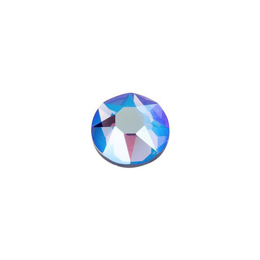 PRESTIGE Crystal, #H2078 Hotfix Round Flatback Rhinestone SS20, Tanzanite Shimmer (1 Piece)