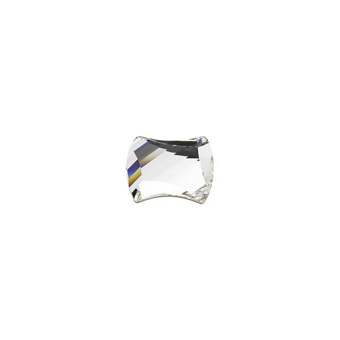 PRESTIGE Crystal, #H2540 Hotfix Curvy Flatback Rhinestone 7x5.5mm, Crystal (1 Piece)