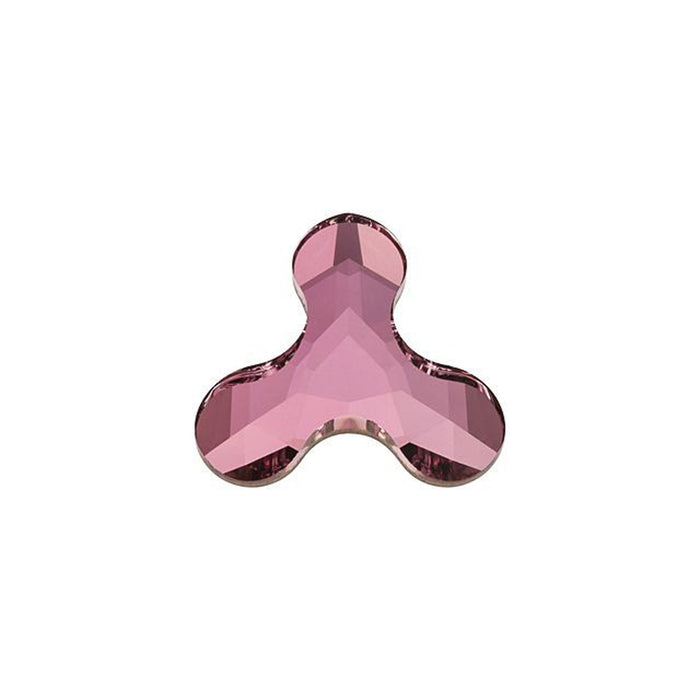 PRESTIGE Crystal, #H2708 Hotfix Molecule Flatback Rhinestone 8x8.5mm, Antique Pink (1 Piece)