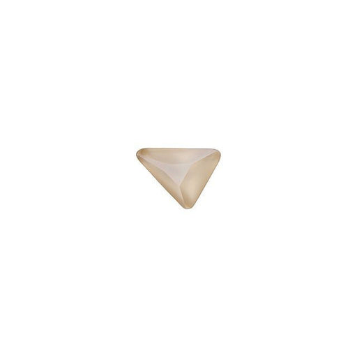 PRESTIGE Crystal, #H2739 Hotfix Triangle Beta Flatback Rhinestone 5.8x5.3mm, Ivory Cream Shiny LacquerPRO (1 Piece)