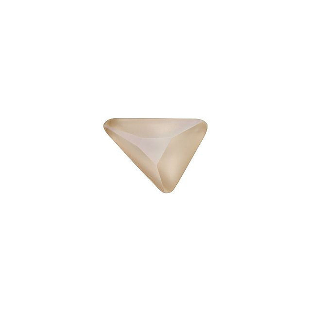PRESTIGE Crystal, #H2739 Hotfix Triangle Beta Flatback Rhinestone 7x6.5mm, Ivory Cream Shiny LacquerPRO (1 Piece)