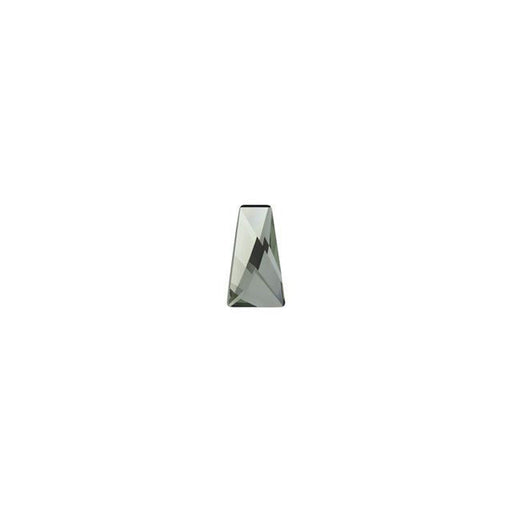 PRESTIGE Crystal, #H2770 Hotfix Wing Flatback Rhinestone SS6, Black Diamond (1 Piece)