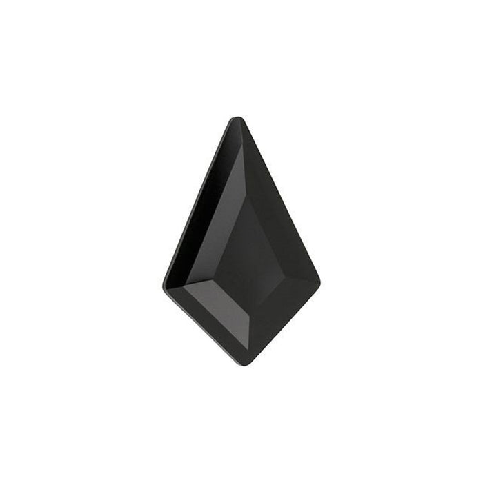 PRESTIGE Crystal, #H2771 Hotfix Kite Flatback Rhinestone 12.9x8.3mm, Jet (1 Piece)