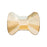 PRESTIGE Crystal, #H2858 Hotfix Bow Tie Flatback Rhinestone 9x6.5mm, Crystal Golden Shadow (1 Piece)