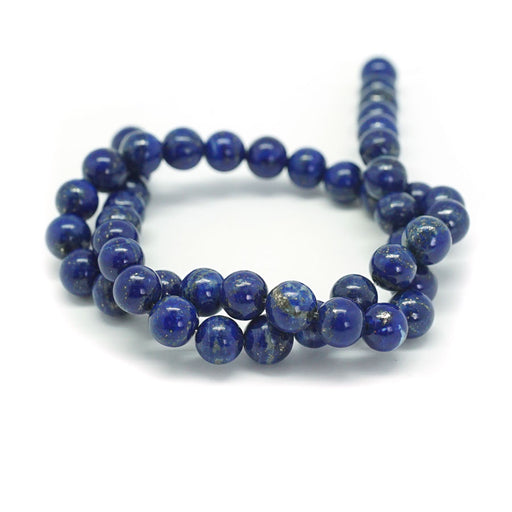 Dakota Stones Gemstone Beads, Lapis Lazuli A Grade, Round 8mm (15 Inch Strand)