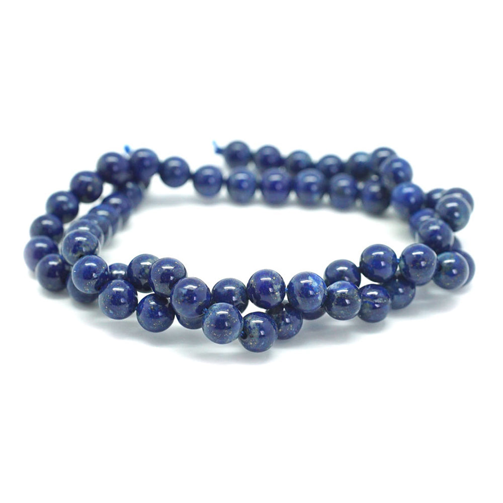 Dakota Stones Gemstone Beads, Lapis Lazuli A Grade, Round 6mm (15 Inch Strand)