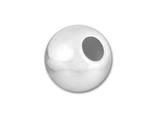 7mm Seamless Sterling Silver Round Bead (2.7mm-Hole)