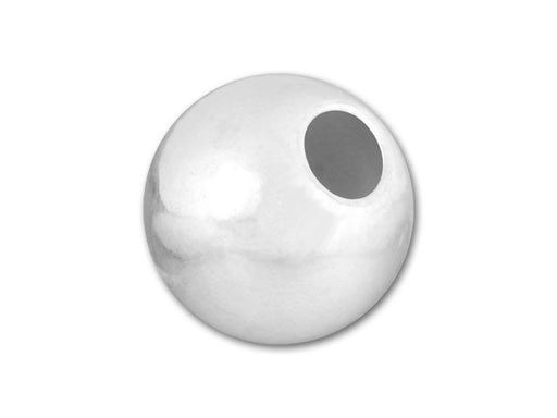 8mm Seamless Sterling Silver Round Bead (2.0mm-Hole)