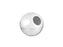 6mm Lightweight Seamless Round Large-Hole Bead Sterling Silver (10 Pieces)