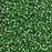 Toho Aiko Seed Beads, 11/0 #1006 'Silver-Lined Sour Apple' (4 Grams)