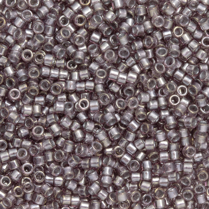 Toho Aiko Seed Beads, 11/0 #1010 'Silver-Lined Luster Med Amethyst' (4 Grams)