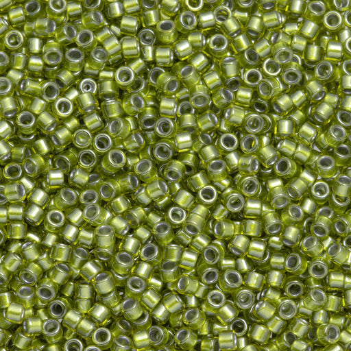 Toho Aiko Seed Beads, 11/0 #1013 'Silver-Lined Citrus' (4 Grams)