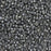 Toho Aiko Seed Beads, 11/0 #1032 'Graphite-Lined Crystal' (4 Grams)