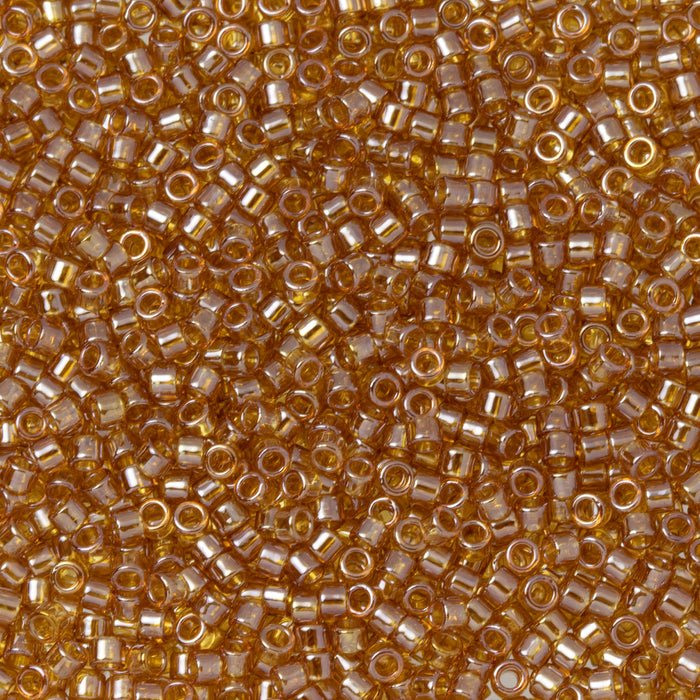 Toho Aiko Seed Beads, 11/0 #103C 'Transparent Topaz Luster' (4 Grams)