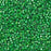 Toho Aiko Seed Beads, 11/0 #1051 'Shamrock-Lined Peridot' (4 Grams)