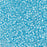 Toho Aiko Seed Beads, 11/0 #1053 'White-Lined Baby Blue' (4 Grams)