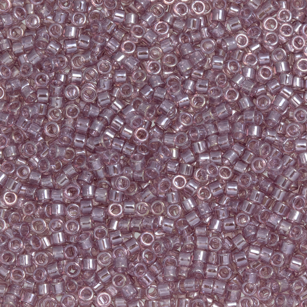 Toho Aiko Seed Beads, 11/0 #110 'Transparent Lt Amethyst Luster' (4 Grams)