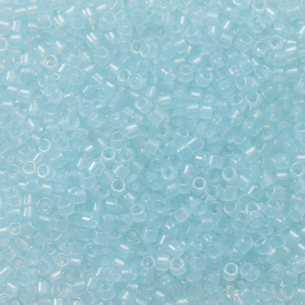 Toho Aiko Seed Beads, 11/0 #1143 'Translucent Glacier' (4 Grams)