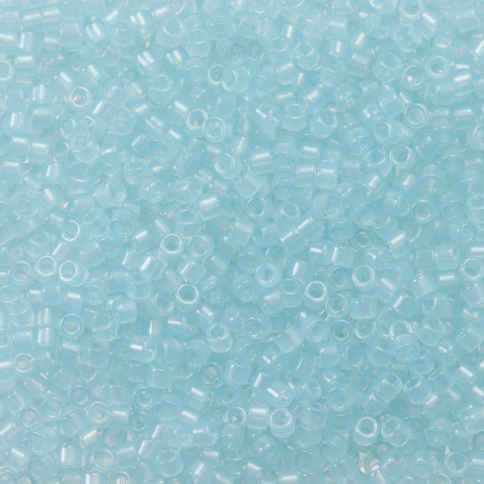 Toho Aiko Seed Beads, 11/0 #1143 'Translucent Glacier' (4 Grams)