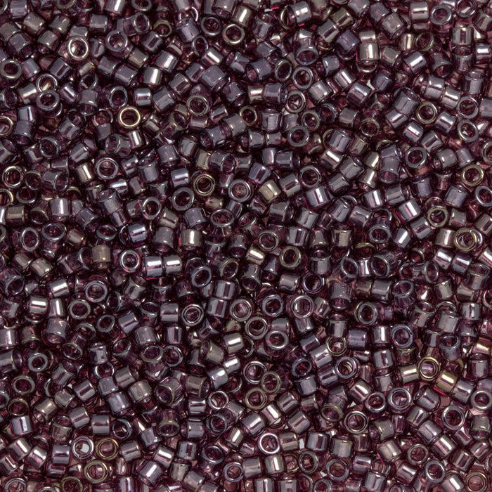 Toho Aiko Seed Beads, 11/0 #115 'Transparent Amethyst Luster' (4 Grams)