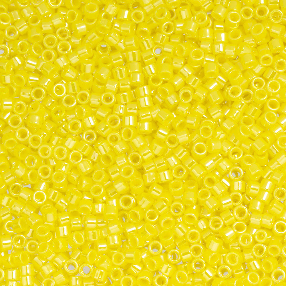 Toho Aiko Seed Beads, 11/0 #128B 'Opaque Sunshine Luster' (4 Grams)