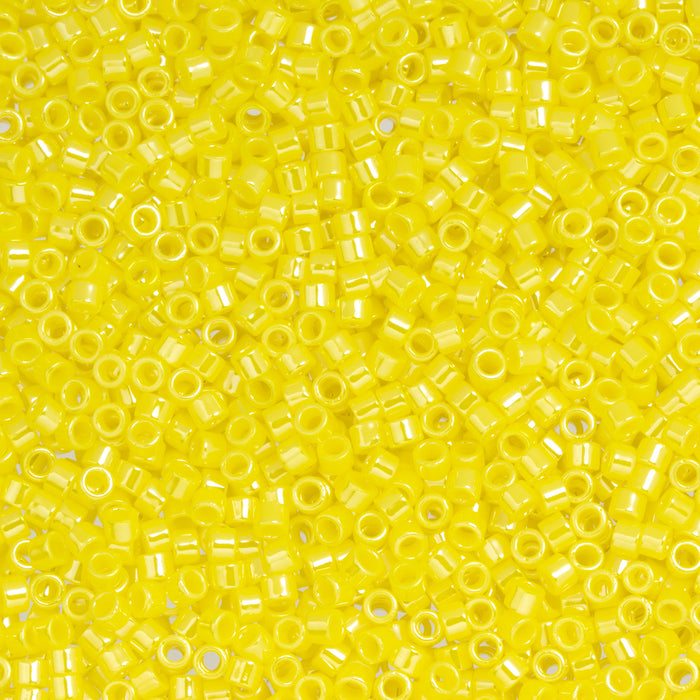 Toho Aiko Seed Beads, 11/0 #128B 'Opaque Sunshine Luster' (4 Grams)