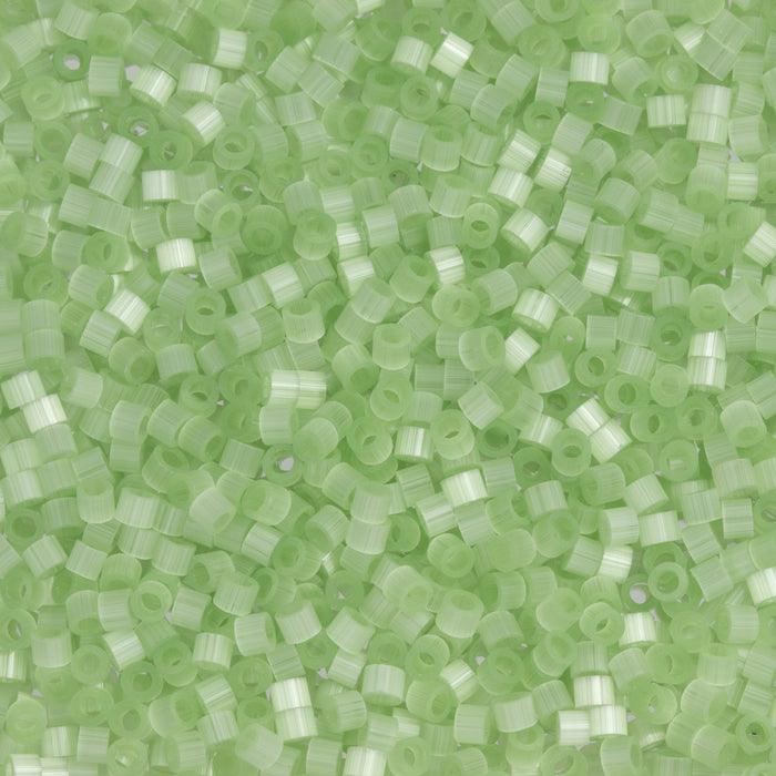 Toho Aiko Seed Beads, 11/0 #1513 'Fiber-Optic Pale Green' (4 Grams)