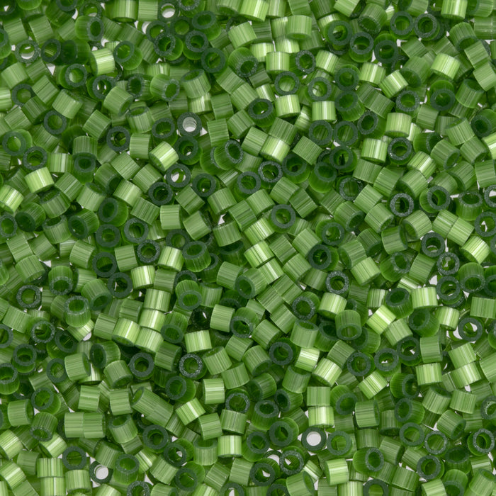 Toho Aiko Seed Beads, 11/0 #1516 'Fiber-Optic Jade' (4 Grams)