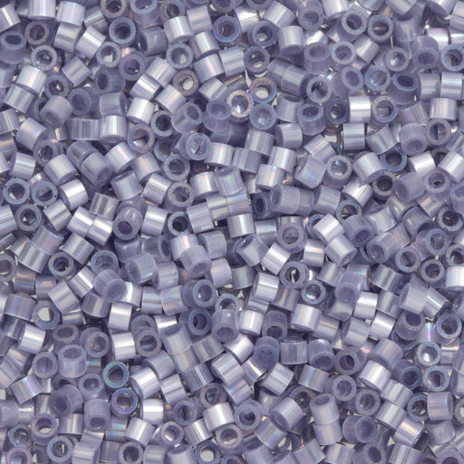 Toho Aiko Seed Beads, 11/0 #1556 'Fiber-Optic Iridescent Med Amethyst Rainbow' (4 Grams)