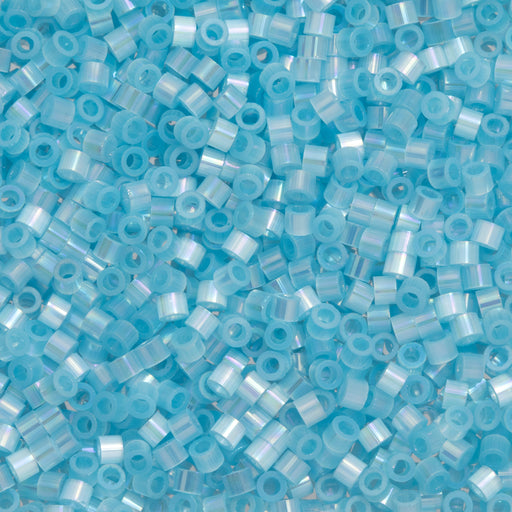 Toho Aiko Seed Beads, 11/0 #1575 'Fiber-Optic Iridescent Pale Blue' (4 Grams)