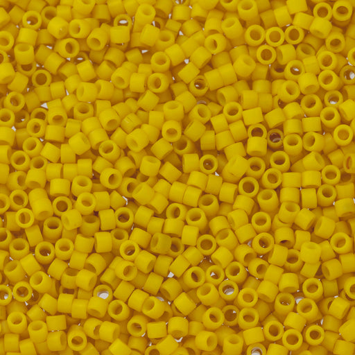 Toho Aiko Seed Beads, 11/0 #1604F 'Opaque Matte Tuscan Orange' (4 Grams)