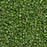 Toho Aiko Seed Beads, 11/0 #1610 'Opaque Olive Luster' (4 Grams)