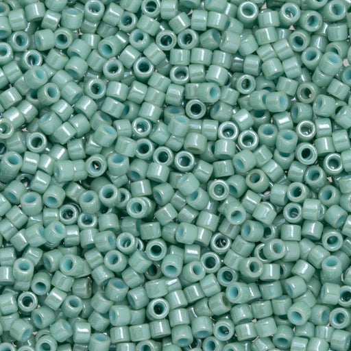Toho Aiko Seed Beads, 11/0 #1611 'Opaque Lagoon Luster' (4 Grams)