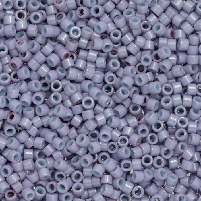 Toho Aiko Seed Beads, 11/0 #1622 'Opaque French Lilac Luster' (4 Grams)