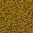 Toho Aiko Seed Beads, 11/0 #1623F 'Opaque Matte Yellow-Gold Rainbow' (4 Grams)