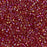 Toho Aiko Seed Beads, 11/0 #165C 'Transparent Ruby Rainbow' (4 Grams)
