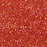 Toho Aiko Seed Beads, 11/0 #165 'Transparent Lt Siam Ruby Rainbow' (4 Grams)