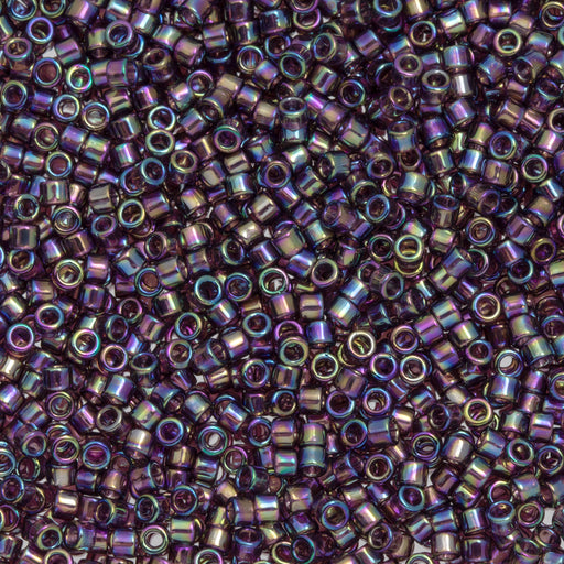Toho Aiko Seed Beads, 11/0 #166C 'Transparent Amethyst Rainbow' (4 Grams)