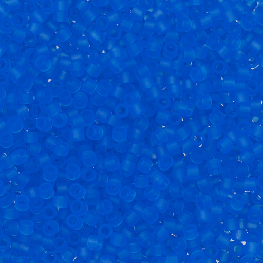 Toho Aiko Seed Beads, 11/0 #16F 'Transparent Frosted Kyanite' (4 Grams)