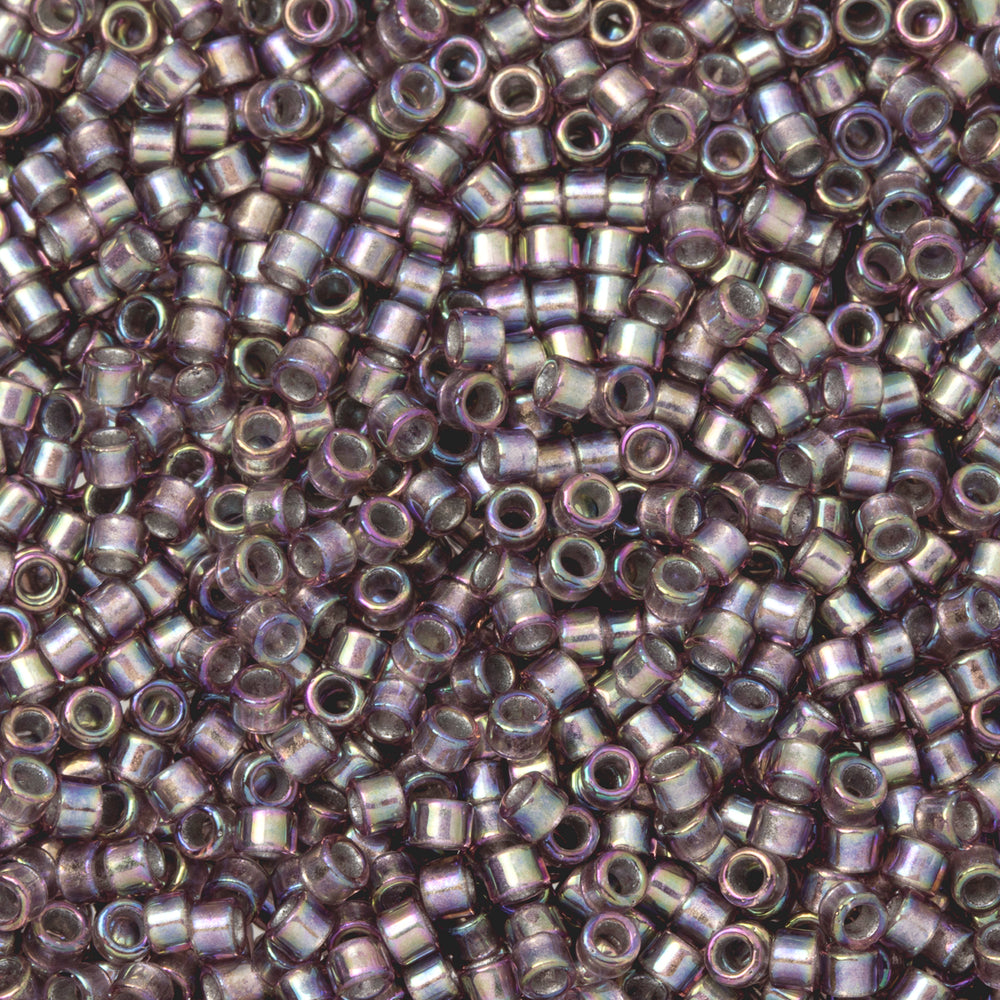 Toho Aiko Seed Beads, 11/0 #1808 'Silver-Lined Lt Amethyst Rainbow' (4 Grams)