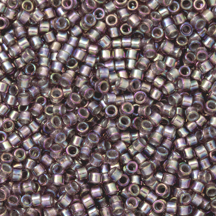 Toho Aiko Seed Beads, 11/0 #1808 'Silver-Lined Lt Amethyst Rainbow' (4 Grams)