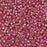 Toho Aiko Seed Beads, 11/0 #1821 'Bubble Gum-Lined Lt Amethyst Rainbow' (4 Grams)